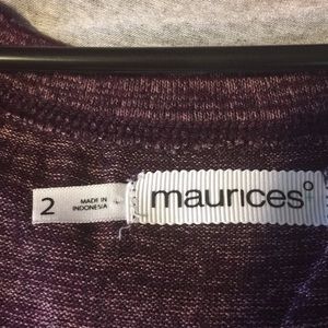 Maroon look got weight sweater